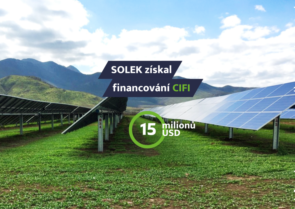 Skupina SOLEK získala od finanční instituce CIFI úvěr 15 milionů USD na projekty v Chile